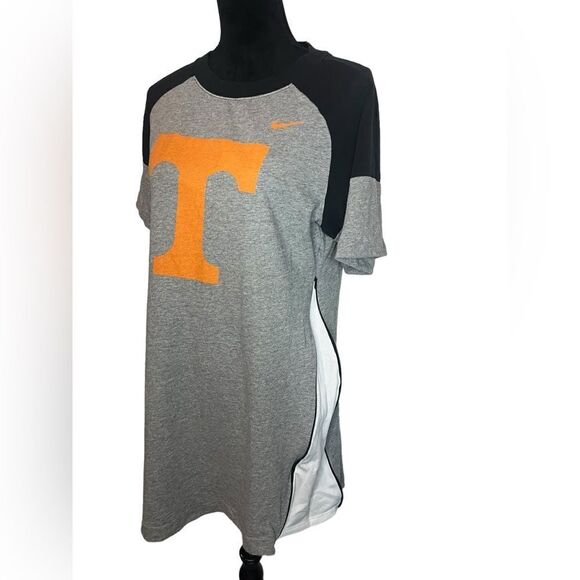 NIKE TENNESSEE VOLUNTEERS WOMENS MEDIUM GRAY ORANGE AND WHITE SHIRT - Picture 4 of 9